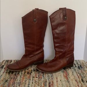 Vintage authentic Frye Melissa button boots so 9.5
